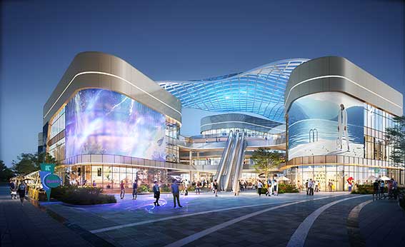 石家庄太河片区40-44号ETFE天幕